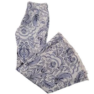 Versona Modern Bohemian Paisley Bell Bottom Pants Women's Size 4 / S.